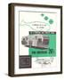 Travel Trailer Advertisement-null-Framed Art Print