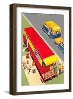 Travel Trailer and Caravan-null-Framed Art Print