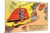 Travel Trailer Cartoon-null-Mounted Premium Giclee Print