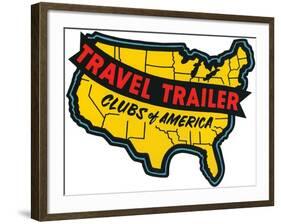 Travel Trailer Clubs of America-null-Framed Art Print