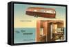 Travel Trailer with Dinette-null-Framed Stretched Canvas