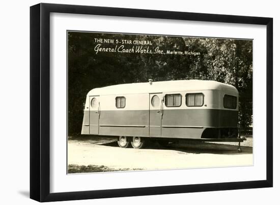 Travel Trailer-null-Framed Art Print