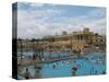 Travel Trip Budapest Baths-Carey J. Williams-Stretched Canvas