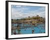 Travel Trip Budapest Baths-Carey J. Williams-Framed Photographic Print