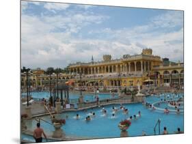 Travel Trip Budapest Baths-Carey J^ Williams-Mounted Photographic Print