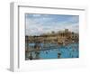 Travel Trip Budapest Baths-Carey J. Williams-Framed Photographic Print