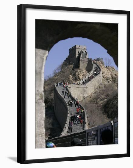 Travel Trip China Bring on Beijing-Robert F. Bukaty-Framed Photographic Print