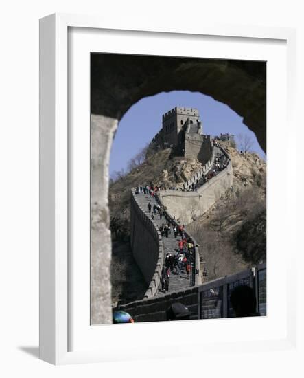 Travel Trip China Bring on Beijing-Robert F. Bukaty-Framed Photographic Print