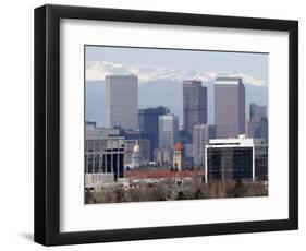 Travel Trip Day in Denver-David Zalubowski-Framed Photographic Print