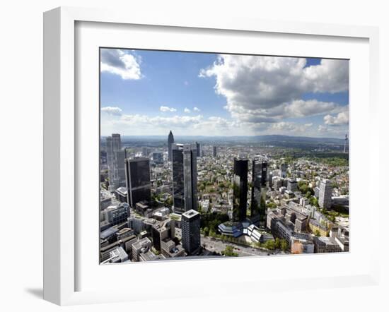 Travel Trip Frankfurt on a Budget-Michael Probst-Framed Premium Photographic Print