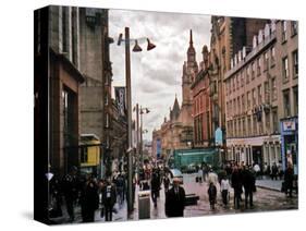 Travel Trip Glasgow Shopping-Sandy Kozel-Stretched Canvas