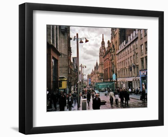 Travel Trip Glasgow Shopping-Sandy Kozel-Framed Photographic Print