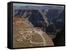 Travel Trip Grand Canyon Skywalk-Ross D. Franklin-Framed Stretched Canvas
