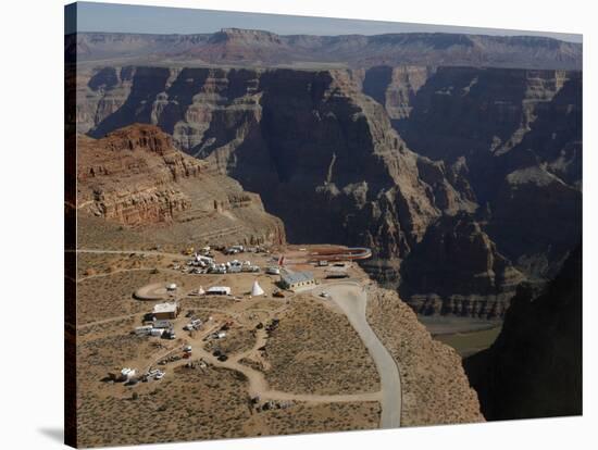 Travel Trip Grand Canyon Skywalk-Ross D. Franklin-Stretched Canvas