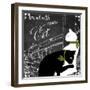 Travel with Your Cat-Color Bakery-Framed Giclee Print