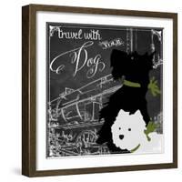 Travel with Your Dog-Color Bakery-Framed Giclee Print