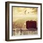 Travel-alphaspirit-Framed Art Print