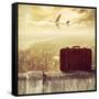 Travel-alphaspirit-Framed Stretched Canvas