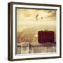 Travel-alphaspirit-Framed Art Print