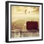 Travel-alphaspirit-Framed Art Print