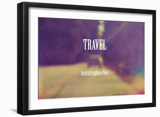 Travel-Vintage Skies-Framed Giclee Print