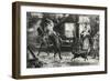 Traveler, Engraving from Painting-Ford Madox Brown-Framed Giclee Print