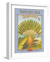 Traveler's Palm-Kerne Erickson-Framed Art Print