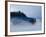 Travelers Drive over a Flooded Salt Flat in Bolivia-Sergio Ballivian-Framed Photographic Print