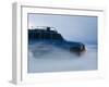 Travelers Drive over a Flooded Salt Flat in Bolivia-Sergio Ballivian-Framed Photographic Print