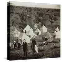 Travelers' Encampment, 1850s-Mendel John Diness-Stretched Canvas
