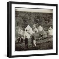 Travelers' Encampment, 1850s-Mendel John Diness-Framed Giclee Print