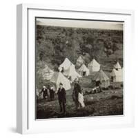 Travelers' Encampment, 1850s-Mendel John Diness-Framed Giclee Print