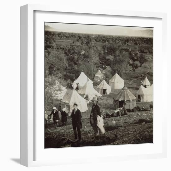 Travelers' Encampment, 1850s-Mendel John Diness-Framed Giclee Print