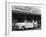 Travelers in a Chevy Bel Air Convertible at the Miami International Airport, 1954 August 22-null-Framed Photographic Print