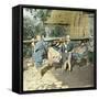 Travelers in Sedan-Chairs, Japan, 1900-1905-Leon, Levy et Fils-Framed Stretched Canvas