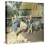 Travelers in Sedan-Chairs, Japan, 1900-1905-Leon, Levy et Fils-Stretched Canvas