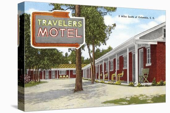 Travelers Motel, Columbia, South Carolina-null-Stretched Canvas