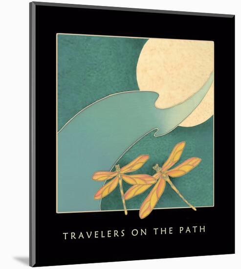 Travelers On The Path 1-Sybil Shane-Mounted Art Print