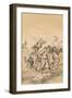 Travelers Stung By Bees, c1880-null-Framed Giclee Print