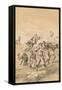 Travelers Stung By Bees, c1880-null-Framed Stretched Canvas