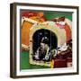 "Traveling Butch," July 15, 1944-Albert Staehle-Framed Giclee Print