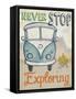 Traveling I-Elizabeth Medley-Framed Stretched Canvas