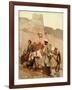 Traveling in Persia, 1895 (Oil on Canvas)-Edwin Lord Weeks-Framed Giclee Print