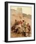 Traveling in Persia, 1895 (Oil on Canvas)-Edwin Lord Weeks-Framed Giclee Print