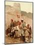 Traveling in Persia, 1895 (Oil on Canvas)-Edwin Lord Weeks-Mounted Giclee Print
