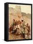 Traveling in Persia, 1895 (Oil on Canvas)-Edwin Lord Weeks-Framed Stretched Canvas