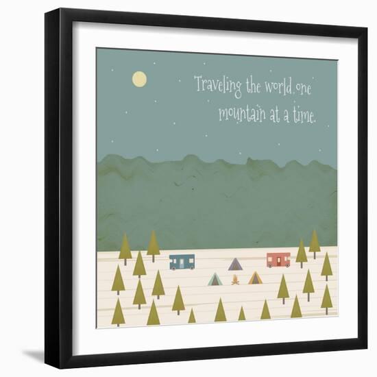 Traveling the World-Tammy Kushnir-Framed Premium Giclee Print