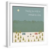 Traveling the World-Tammy Kushnir-Framed Premium Giclee Print