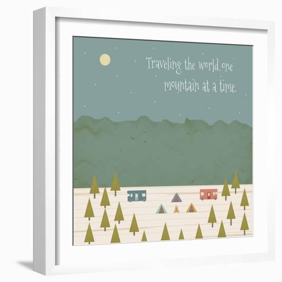 Traveling the World-Tammy Kushnir-Framed Premium Giclee Print