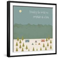 Traveling the World-Tammy Kushnir-Framed Giclee Print